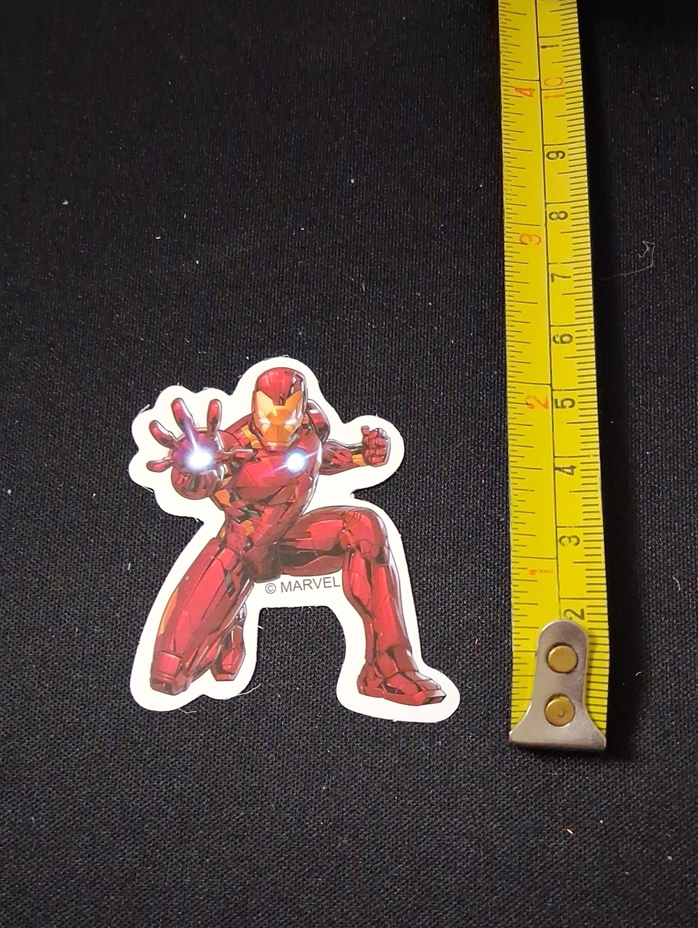🌹 Marvel Iron Man Red and Gold Waterproof Sticker Decal